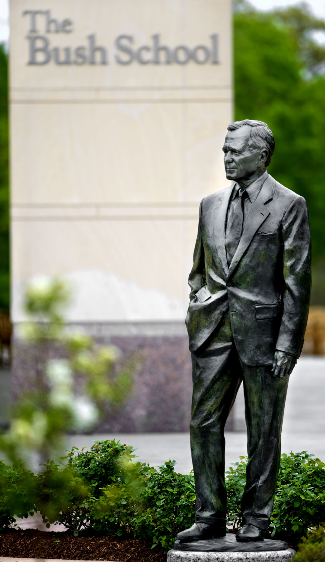 George H.W. Bush through the years